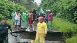 Hujan Deras, Jalan Taniwel-Piru Rusak, BPJN Respon Cepat Perbaiki