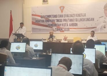 28 Peserta Ikut Seleksi Jabatan Tinggi Pratama Lingkup Pemerintah Kota Ambon Secara Profesional