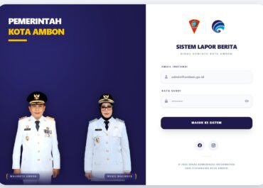 Pemkot Ambon Kembangkan Aplikasi “Lapor Berita” Untuk Efektivitas Pertanggungjawaban Media Kerja Sama Pemkot