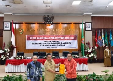 Wagub Maluku Berharap Pembahasan Dua Buah Ranperda Bisa Berjalan Lancar
