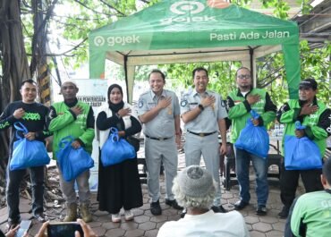 Jasa Raharja Hadir di Tengah Komunitas Ojol Rawa Buaya, Jakarta