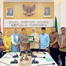 Ketua TIM PKK Provinsi Maluku Audensi Dengan Wamen Agama RI