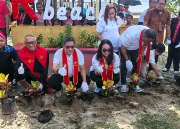 Peringati Hari Peduli Sampah Di Negeri Rutong  Pemkot Ambon Tanam Anakan Gadihu