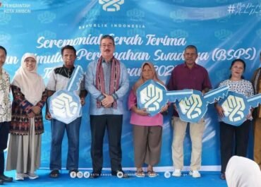 Pemerintah Kota Ambon Ditahun 2026 Dapat Bantuan Stimulasi Perumahan Swadaya untuk 35 KK