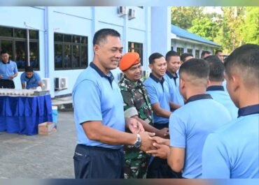 Pimpin Apel Khusus, Danlanud : Jadilah Prajurit Yang Bersikap Humanis dan Persuasif kepada Seluruh Komponen Masyarakat