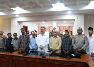 Gubernur Maluku Fasilitasi 2 Negeri Hitumeseng Dan Negeri Morela Wujud Merajud Perdamaian