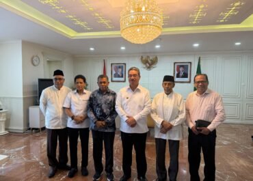 Rajud Kebersamaan Di Bulan Ramadhan Gubernur Terima Pengurus  Yayasan Al-Fatah