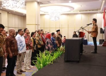 Sekda Maluku Melantik Pengurus IKAPATTI 2025-2029
