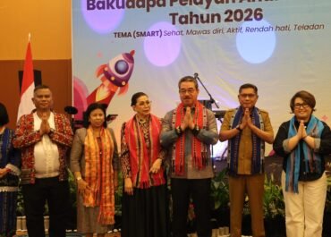 Buka acara “Bakudapa Pelayanan Anak GSJA Maluku Gubernur Tekankan Gereja Dan Penerintah Harus Berjalan Bersama Melihat Kesejahteraan Umat