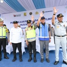 Dukung Kelancaran Mudik 2026, Jasa Raharja Hadir di Flag Off One Way Nasional 2026