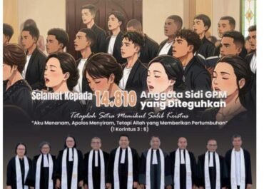 GPM Kembali Teguhkan 14.810 Anggota Sidi Gereja