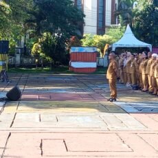 Masalah Birokrasi ,Keamanan, Persampahan menjadi Sorotan Walikota Ambon Saat Pimpin Apel Pagi