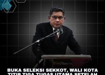 Seleksi Jabatan Tinggi Pratama Sekretaris Kota Ambon Guna Mencari FigurYang Siap Mendukung 17 Program Walikota Pada Poin12