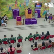 Kodam Pattimura Gelar Doa Bersama Kepada 3 Prajurit TNi Yang Gugur Di Libanon