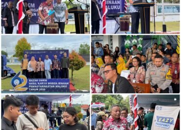 Kantor Imigrasi TPI Ambon Ikut Terlibat Basar UMKM  warga Binaan