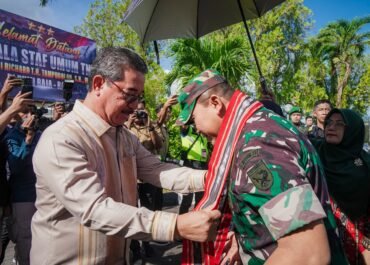 Sang Jenderal Petarung Tiba di Bumi  Raja-raja: Mayjen TNI Dody Triwinarto Resmi Injak Kaki Di Maluku