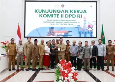 Dorong Proyek Strategis Blok Masela Gubernur Rapat Bersama komite II DPD RI ,Bupati Walikota Se Maluku