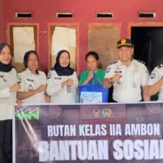 Berbagi Kasih: Rutan Ambon Salurkan Bantuan untuk Keluarga Warga Binaan”