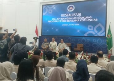 Gubernur Apresiasi Badan Gizi nasional Sosialisasi Dalam Rangkah Mendukung Program MBG Bersama Komunitas