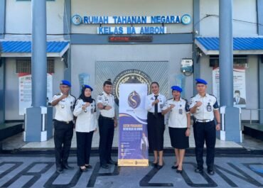 Pantau Aktifitas Warga Binaan Rutan Negara Klas II A Ambon Luncurkan Inovasi Digital SIPAMRUTAN