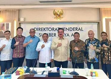 Bertemu Dirjend Sumberdaya Air Kementrian PUPR Gubernur Bersama Bupati walikota Bahas Kebutuhan Infrastruktur SDA