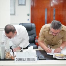 Gubernur Maluku dan Bank Maluku Malut Teken MoU Digitalisasi Perbankan Daerah