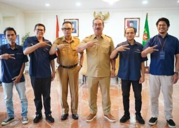 Gubernur Bersama Kadiskominfo Terima Perwakilan Kantor Berita ANTARA Maluku