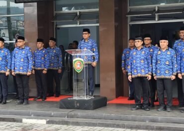 Sekda Sadali Le Pimpin Upacara Peringatan Hari Lahir Pancasila