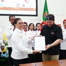 Maya Baby Lewerissa Ketua Komite Olahraga Masyarakat Indonesia (KORMI) Provinsi Maluku Masa Bakti 2026–2031.