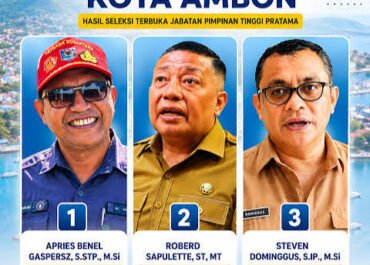 Dalam Waktu Dekat Akan Di Lakukan Wawancara Terbuka Terhadap 3 Calon Sekot Ambon