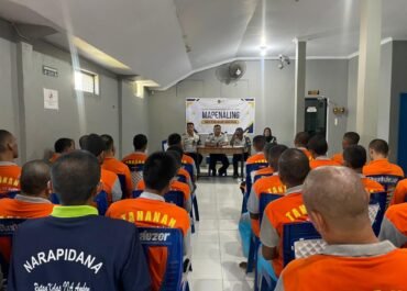 Rutan Ambon Kenalkan Hak, Kewajiban, dan Tata Tertib kepada Tahanan Baru”