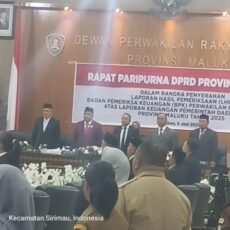 Pemprov Maluku Raih WTP Ke 10 Kali ,Benhur Wattubun Minta Tingkatkan Tata Kelola Keuangan Dengan Baik