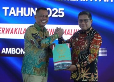 Pemkot Ambon Raih Opini WTP Atas LKPD 2025