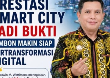 Wali Kota: Prestasi Smart City Jadi Bukti Ambon Makin Siap Bertransformasi Digital
