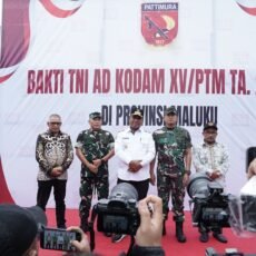 Wakil Gubernur Maluku Resmi Buka Karya Bakti TNI AD Kodam XV/Pattimura 2026 di Kabupaten Buru