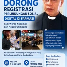 Agen Klasis Pulau Ambon Dorong Registrasi Perlindungan Sosial Digital di Farmasi bagi Warga Kudamati dan Negeri Urimesing