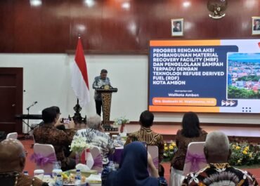 Walikota Paparkan Penglelolan Sampah Terpadu Dalam Kurus KKPD Lemhanas