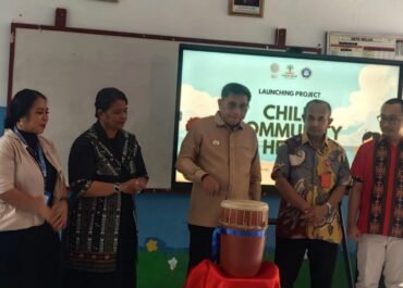 Walikota Aprsiasi Program Child Community Hero yang diluncurkan di SD Kristen Nania