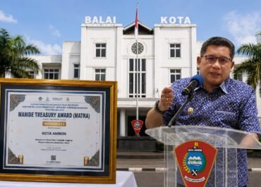 Kota Ambon Peringkat Terbaik Dalam Penyaluran Dana Desa Semester I 2026