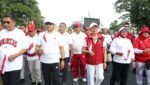 Pemprov Maluku Dan Pemkot ikuti Parade Kebangsaan Merah Putih