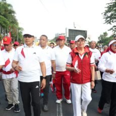 Pemprov Maluku Dan Pemkot ikuti Parade Kebangsaan Merah Putih