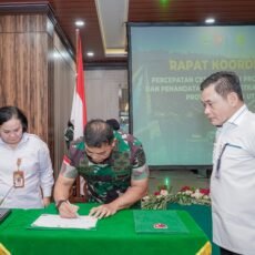 Kodam XV/Pattimura dan Kementan RI Teken PKS Cetak Sawah Perkuat Ketahanan Pangan