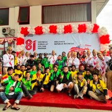 Pertamina Rayakan HUT RI Ke 81 Bersama Pelanggan Di SPBU Berbagai Daerah