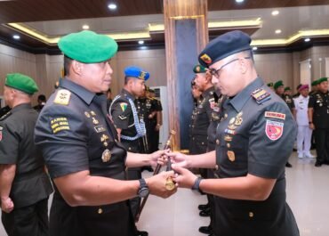 Pangdam XV/Pattimura Pimpin Pergantian Pejabat Kodam,