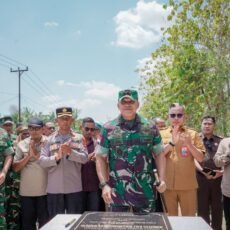 Pangdam XV Pattimura Resmikan 8 jembatan Di pulau Buru Mengabdi Bagi Rakyat