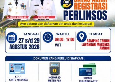 Registrasi Perlinsos Serentak di Tribun Lapmer 27 – 29 Agustus 2026.