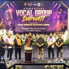 10 Peserta Vocal Gruop Daerah Pulau Ambon Tmur ikut Tampil Memeriahkan HUT Kota Ambon