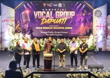 10 Peserta Vocal Gruop Daerah Pulau Ambon Tmur ikut Tampil Memeriahkan HUT Kota Ambon