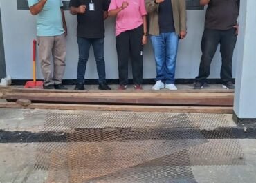 Rutan Ambon Perkuat Deteksi Dini, Amankan Balok Kayu dan Sisa Ornamen di Atas Plafon Blok Hunian”