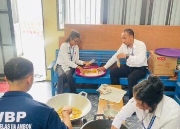 Rutan Ambon Terus Bina Warga Binaan Dengan inovasi Bernilai Ekonomi